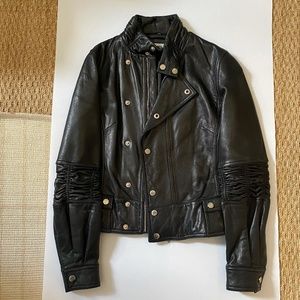 Agua Leather Jacket (size s) (new)